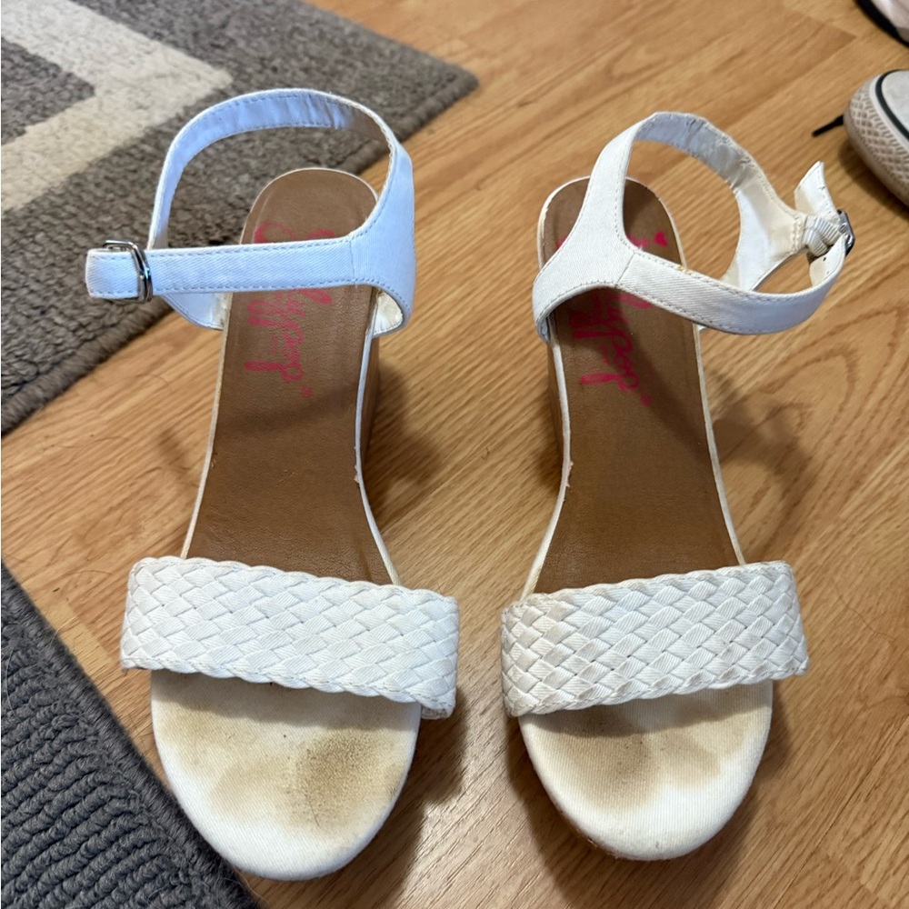 Elegant White Women's Sandals